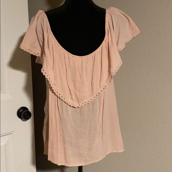 Mossimo L Top in peach - Picture 4 of 5